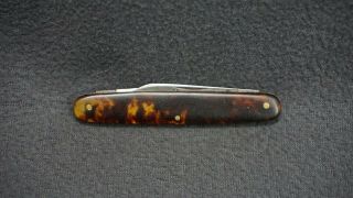 , Vintage Rare Schrade Cut Co Walden Ny 2 Blade Gentleman 