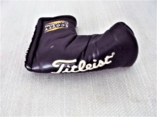 Rare Titleist Scotty Cameron American Flag Putter Headcover.  " Very Good "
