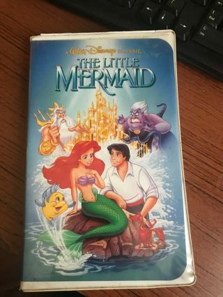 The Little Mermaid Vhs Tape Rare Cover