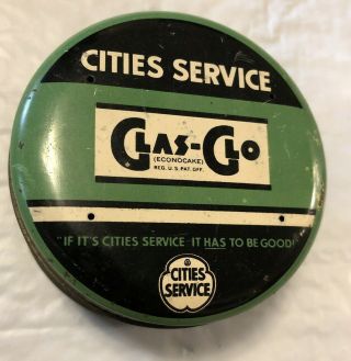 Vintage Cities Service Glas Glo Very Rare Find