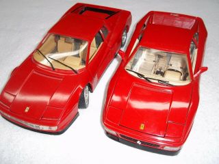 Bburago 1:18 Ferrari Testarossa & Ferrari 348