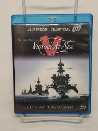 Victory At Sea (rare) Blu - Ray 26 Episodes 3 Discs