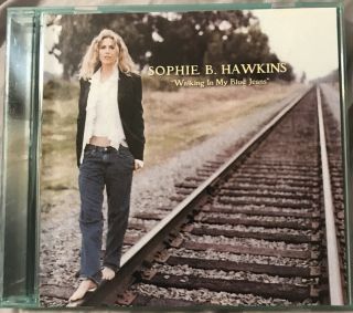 Sophie B Hawkins Walking In My Blue Jeans Us Promo Cd 2001 Radio Edit Rare Oop