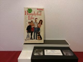 Rare Columbia Tristar Married With Children Vhs.  Its A Bundyful Life 1989 - 1992