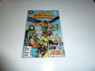 All - Star Squadron 67 (dc Comics 1986) Last Issue Justice Society Rare