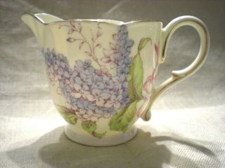 Antique Paragon Fine China Creamer Lilac Pattern England
