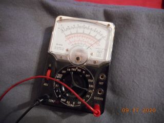 Vintage Lafayette Industrial Multimeter Analog Model 99 - 50734,