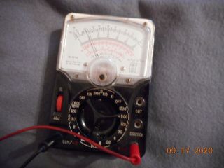 Vintage Lafayette Industrial Multimeter Analog Model 99 - 50734, 2