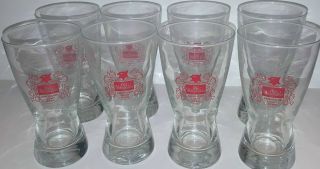 One (1) Rare Hard To Find Vintage Red Logo Old Milwaukee “light” Beer Glass