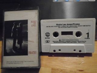 Rare Oop Rickie Lee Jones Cassette Tape Pirates Rock Pop Lucky Guy Donald Fagen