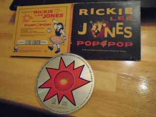Rare Promo Rickie Lee Jones Cd Pop Pop Radio Interview 1991 Robben Ford Jazz