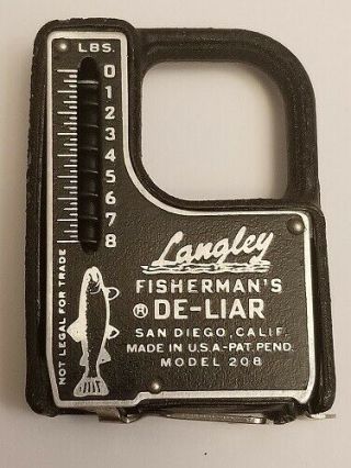 Vintage 50s - 60s Langley Fisherman 