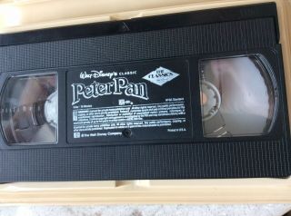 CLASSIC WALT DISNEY BLACK DIAMOND PETER PAN VHS Year release 1990 Rare 3