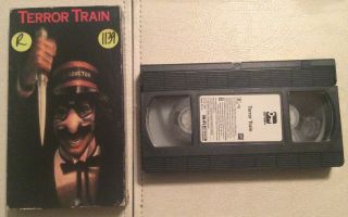 Very Rare Terror Train Vhs 1980 Key Video 1665 Oop Jamie Lee Curtis Horror Cult