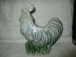 Vintage Antique 7.  5 Inch Mccoy Rare Cope Gallery Rooster Planter