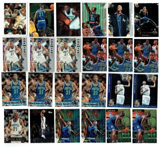 24 Kevin Garnett 1995 - 96 Rookie Basketball Cards Topps,  Ud Sp,  Rare Inserts Rc