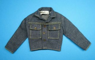 Vintage Barbie Ken - Way Out West 1720 Blue Denim Jeans Jacket