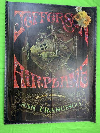 Rare Double Sided Jefferson Airplane Poster 1968 “honey” Poster 37x28