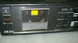 Vintage Akai HX - A201 Stereo Cassette Deck - Rare - 3