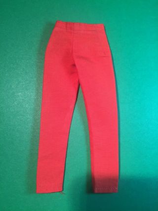 Vintage Barbie Fashion Pak Red Pants - 1960