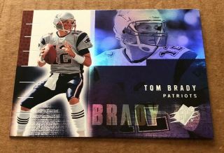 2006 Ud - Tom Brady - Rare Upperdeck Spx Holo 52 - Patriots 6x Sb G.  O.  A.  T $$$