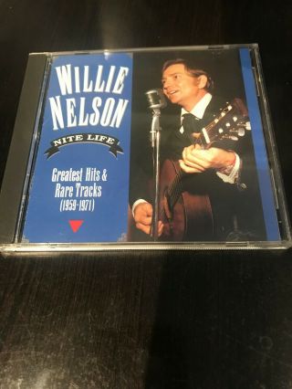 Willie Nelson Nite Life Greatest Hits & Rare Tracks 1959 - 1971 (rhino Like Cd)