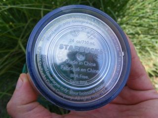 Rare Starbucks VW Surfer Bus Acrylic Venti Cold Cup Tumbler 2014 2