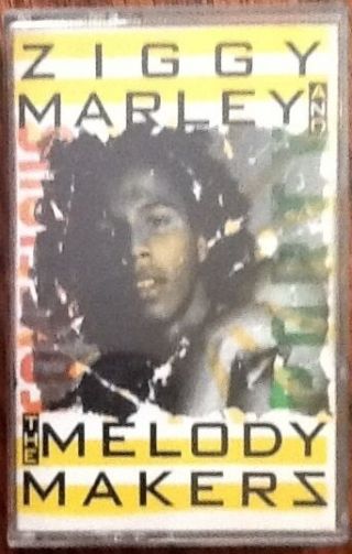 Ziggy Marley & The Melody Makers Conscious Party W/case Cassette 1988 1980s Rare