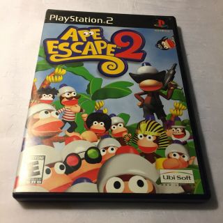 Ape Escape 2 Ps2 Complete Rare (sony Playstation 2,  2003) Fast