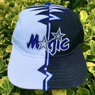 Rare Vintage Starter Orlando Magic Shockwave Hat Cap Ws Slasher Youth Size