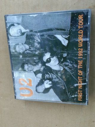 U2 First Night Of The 1992 World Tour 2 Cd Set Very Rare