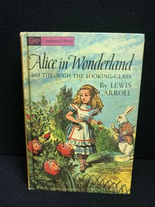 Companion Library Alice In Wonderland Antique Hardback Book (1963)