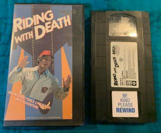 Riding With Death (1976) Ben Murphy,  Rare Vhs Cut - Mystery Science Theater 3000