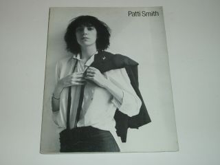 Very Rare Patti Smith Horses & Radio Ethiopia Sheet Music Book Oop 1977