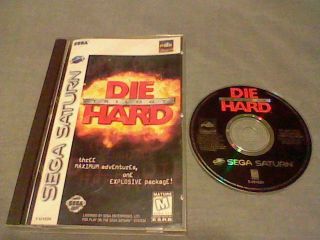Die Hard Trilogy (sega Saturn,  1997) 100 Complete Usa Seller Rare
