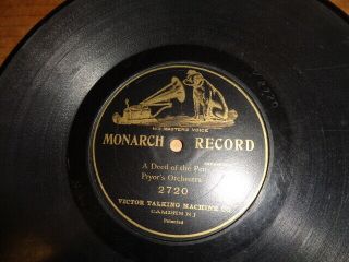 Rare 1904 Monarch 1 - Sided 78/pryor 