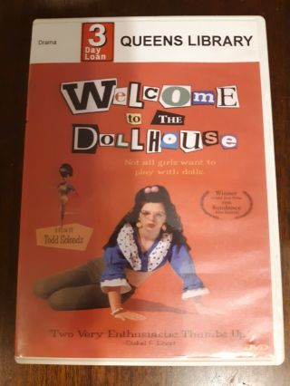Welcome To The Dollhouse Dvd 1999 Rare Oop Black Comedy Todd Solondz