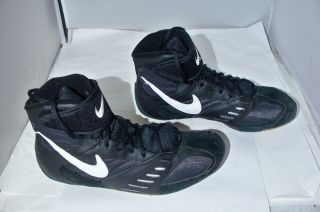 Nike Speedsweep Ln2 Rare Boxing Wrestling Shoes Size 8.  5 Black 309147 - 012