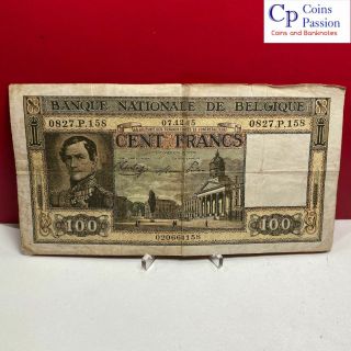 Belgium – 100 Francs 1945 – Rare – Pick 126 – F – 243