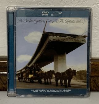 The Doobie Brothers 5.  1 ‎dvd Audio The Captain And Me Dts 5.  1 2001 Rare Oop