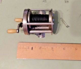 Vintage Abbey - Imbrie Bait Casting Reel With Broken Level Wind Guide