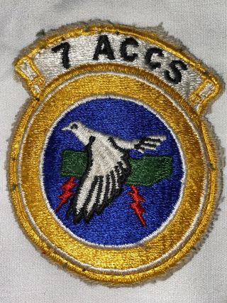 Rare Wwii Us Army 7 Accs Patch Airborn Command And Control Sq