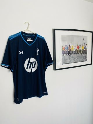 Tottenham Football Shirt Third 3rd 2013 Authentic Rare Size Xl
