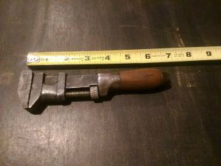 Vintage Antique Girard Wrench Co.  Adjustable Monkey Wrench 6 - 1/2 " Long