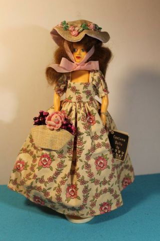Peggy Nisbet Doll English Girl 18th Century Dress Br/376 With Tag