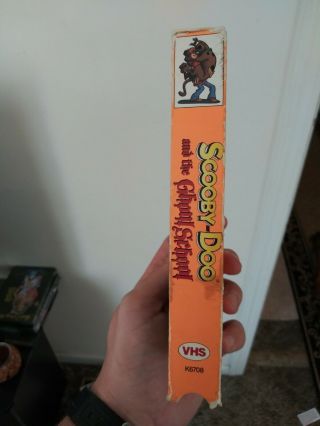 Scooby - Doo And The Ghoul School - VHS Tape Slipcase - Rare Horror Cartoon Tape 3