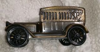 Banthrico Metal Vintage Bank 1917 Model Of Antique Car