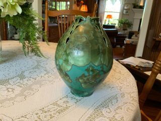 Rare Frank Neef 8” X 5.  25” Crystalline Vase Stunning 6/17