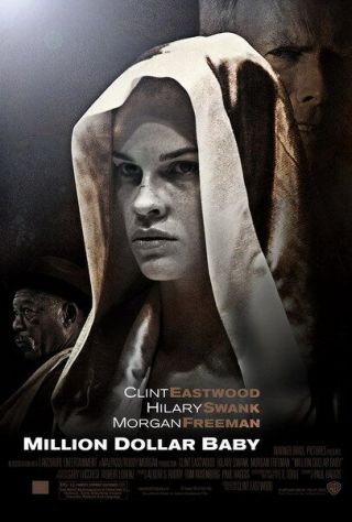 007 Million Dollar Baby - Hilary Swank Boxing Sport Usa Movie 24 " X35 " Poster