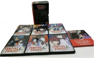 Vampire Princess Miyu Tv Dvd Series 1 - 6 Box Set Rare Charm Missing